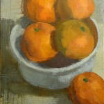 clementines, 2013, oil on canvas, 10 x 8 in